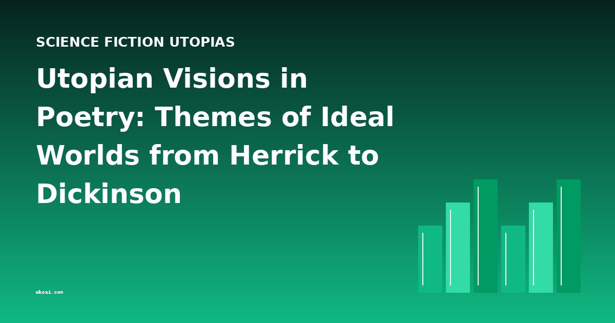 Utopian Visions in Poetry: Themes of Ideal Worlds from Herrick to Dickinson