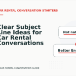 Clear Subject Line Ideas for Car Rental Conversations