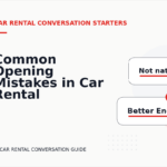 Common Opening Mistakes in Car Rental Conversations