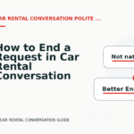 How to End a Request in Car Rental Conversation English