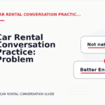 Car Rental Conversation Practice: Problem and Solution Replies