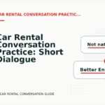 Car Rental Conversation Practice: Short Dialogue Examples