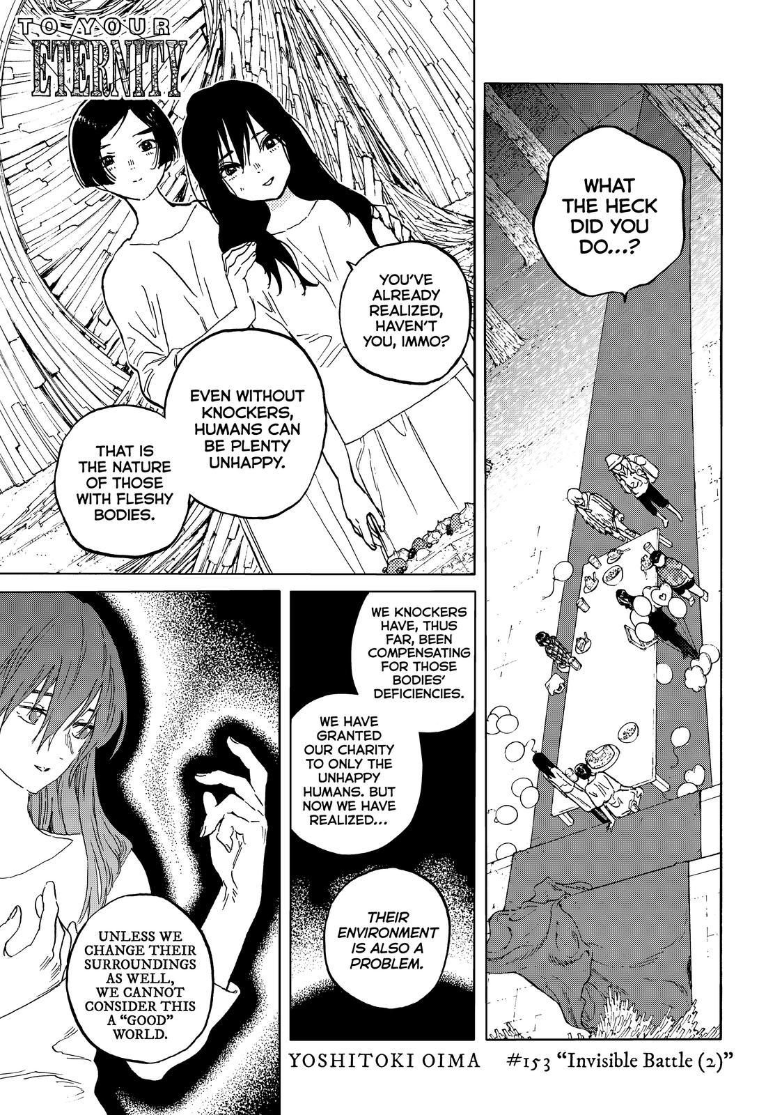 To Your Eternity Chapter 153.5 Page 1