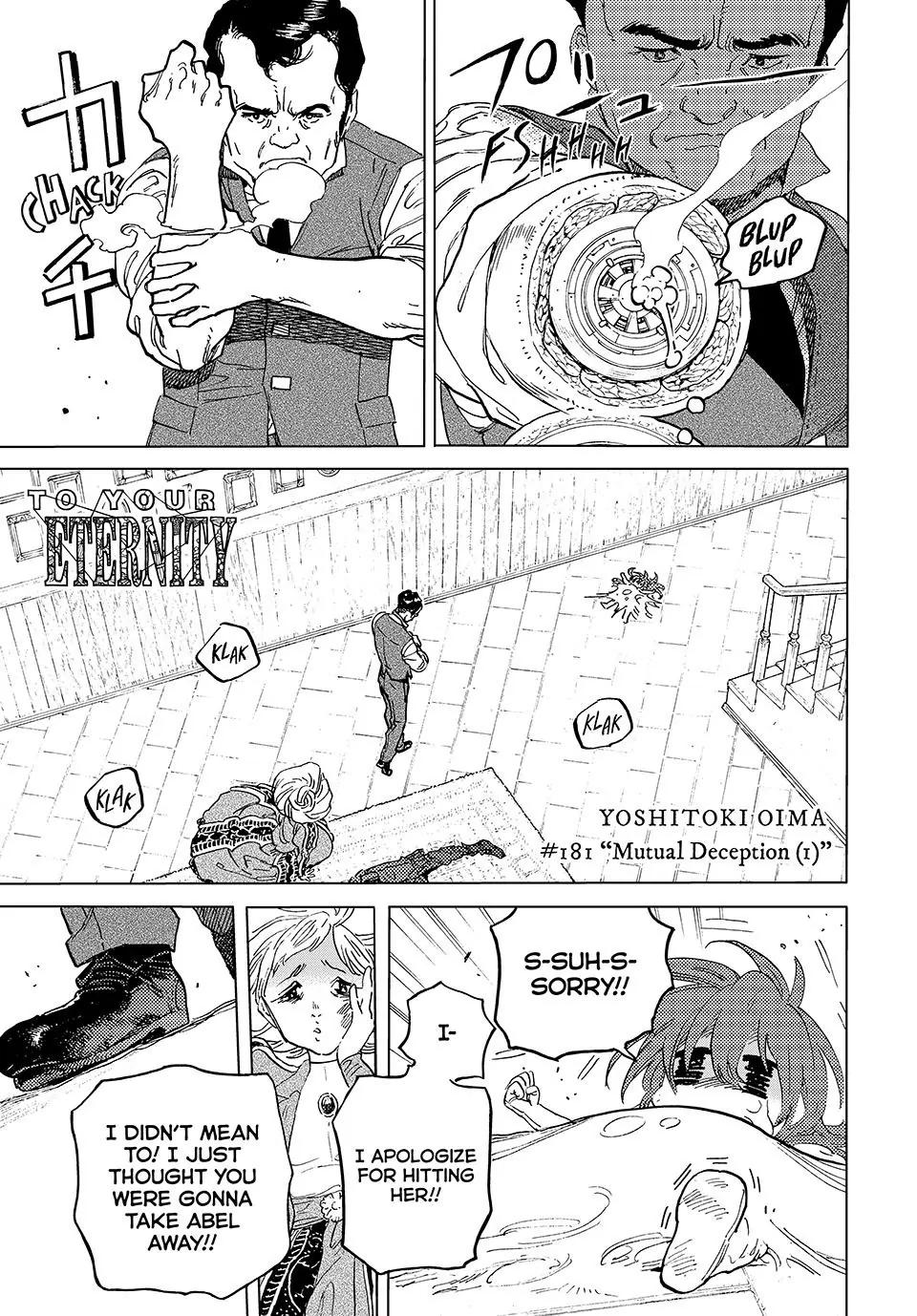To Your Eternity Chapter 181.1 Page 1