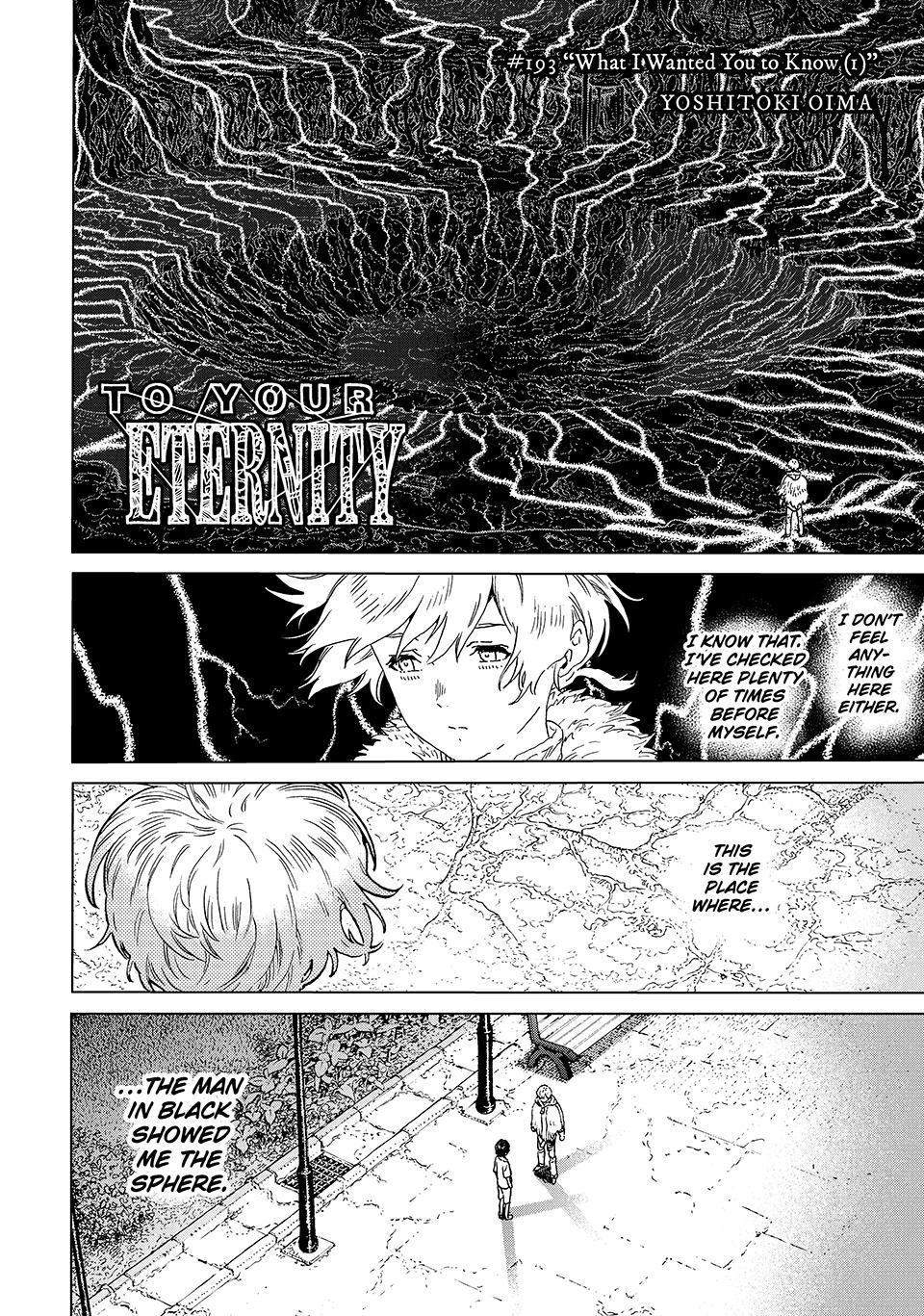 To Your Eternity Chapter 193.1 Page 2