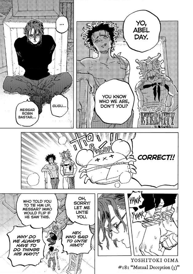 To Your Eternity Chapter 181.3 Page 1