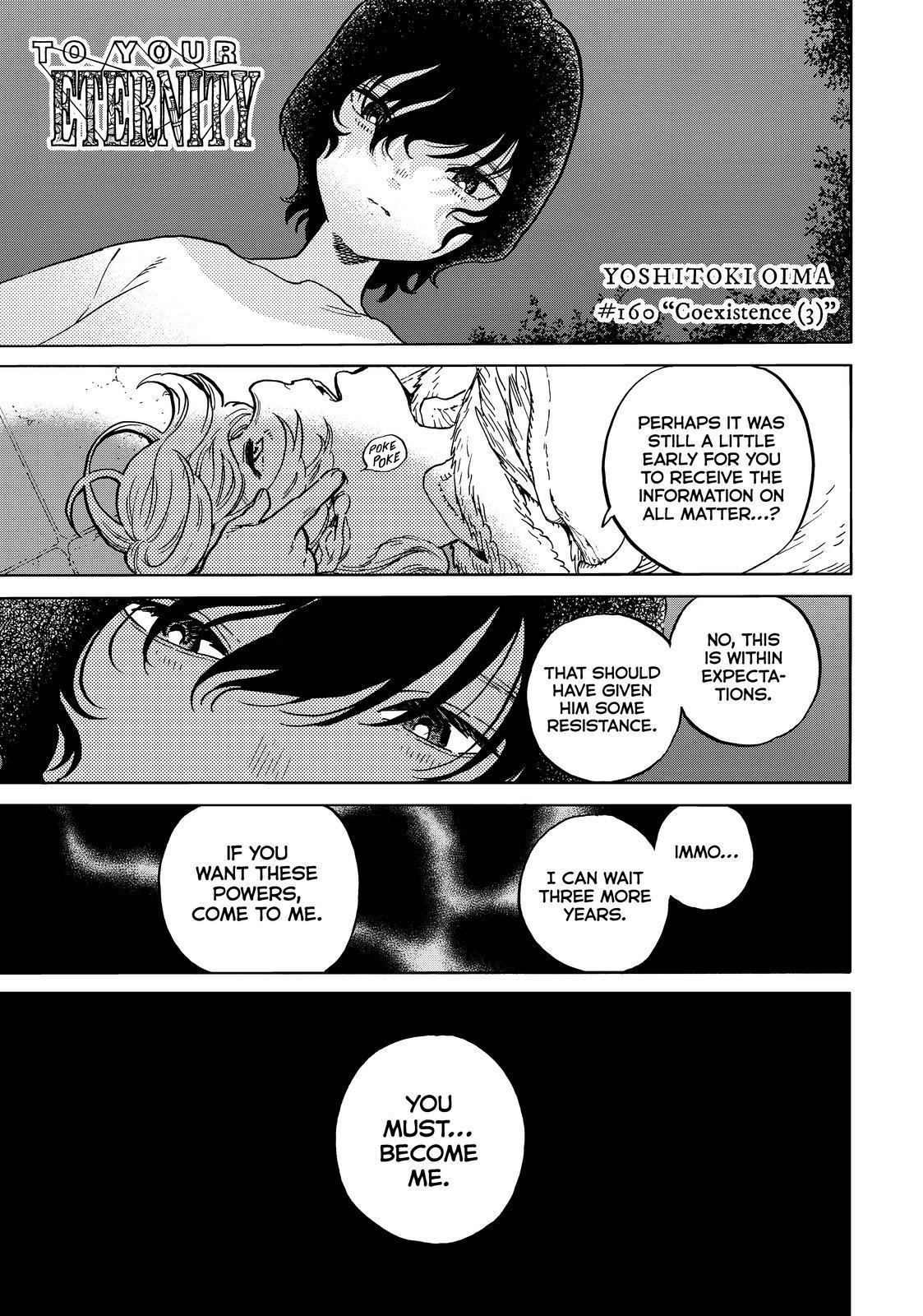 To Your Eternity Chapter 160.3 Page 1
