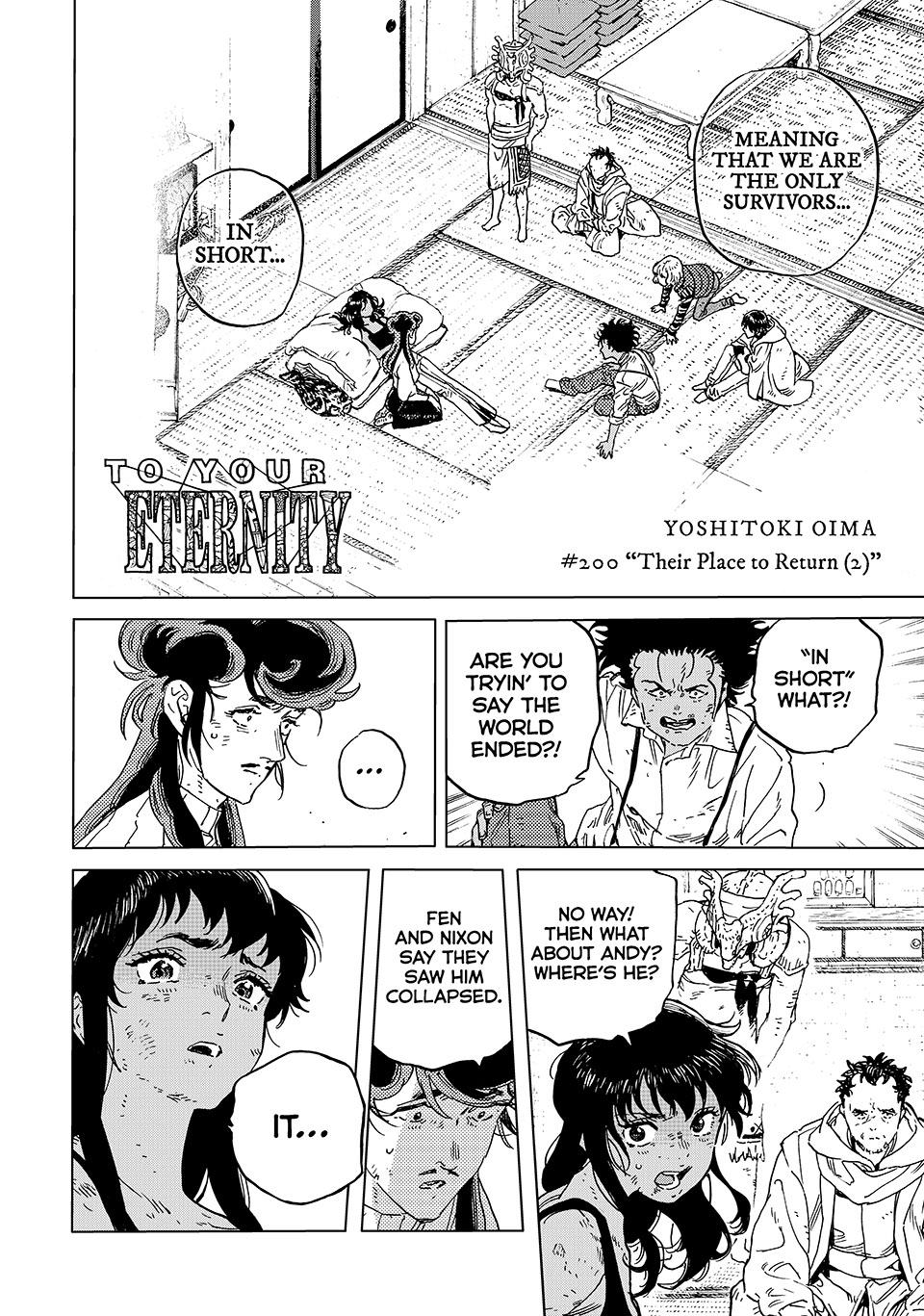 To Your Eternity Chapter 200.2 Page 2