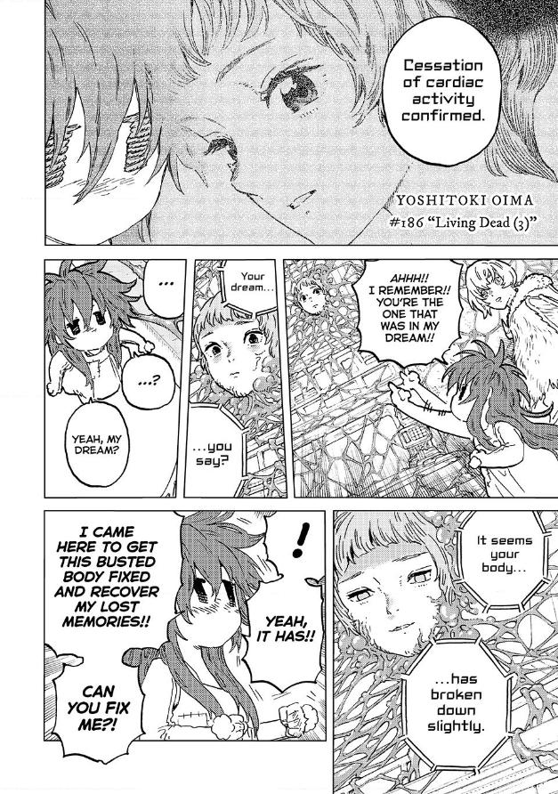 To Your Eternity Chapter 186.3 Page 2