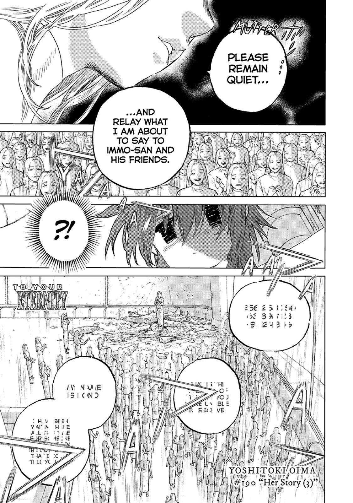 To Your Eternity Chapter 190.3 Page 13