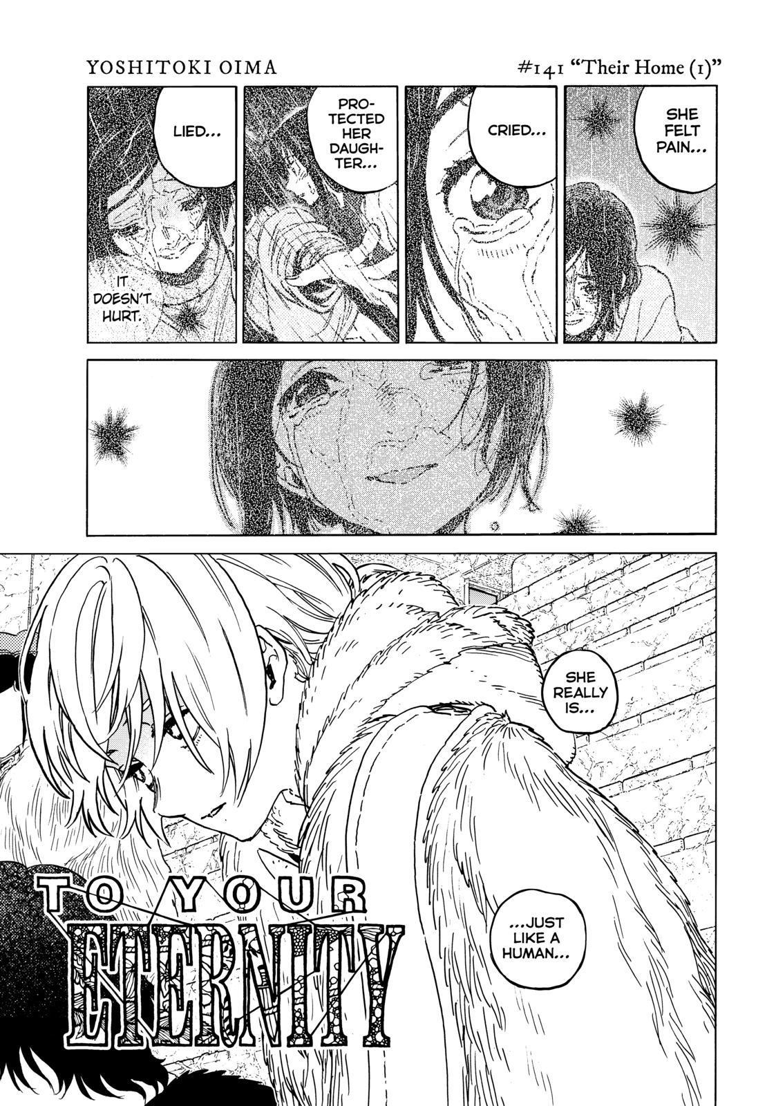 To Your Eternity Chapter 141 Page 1