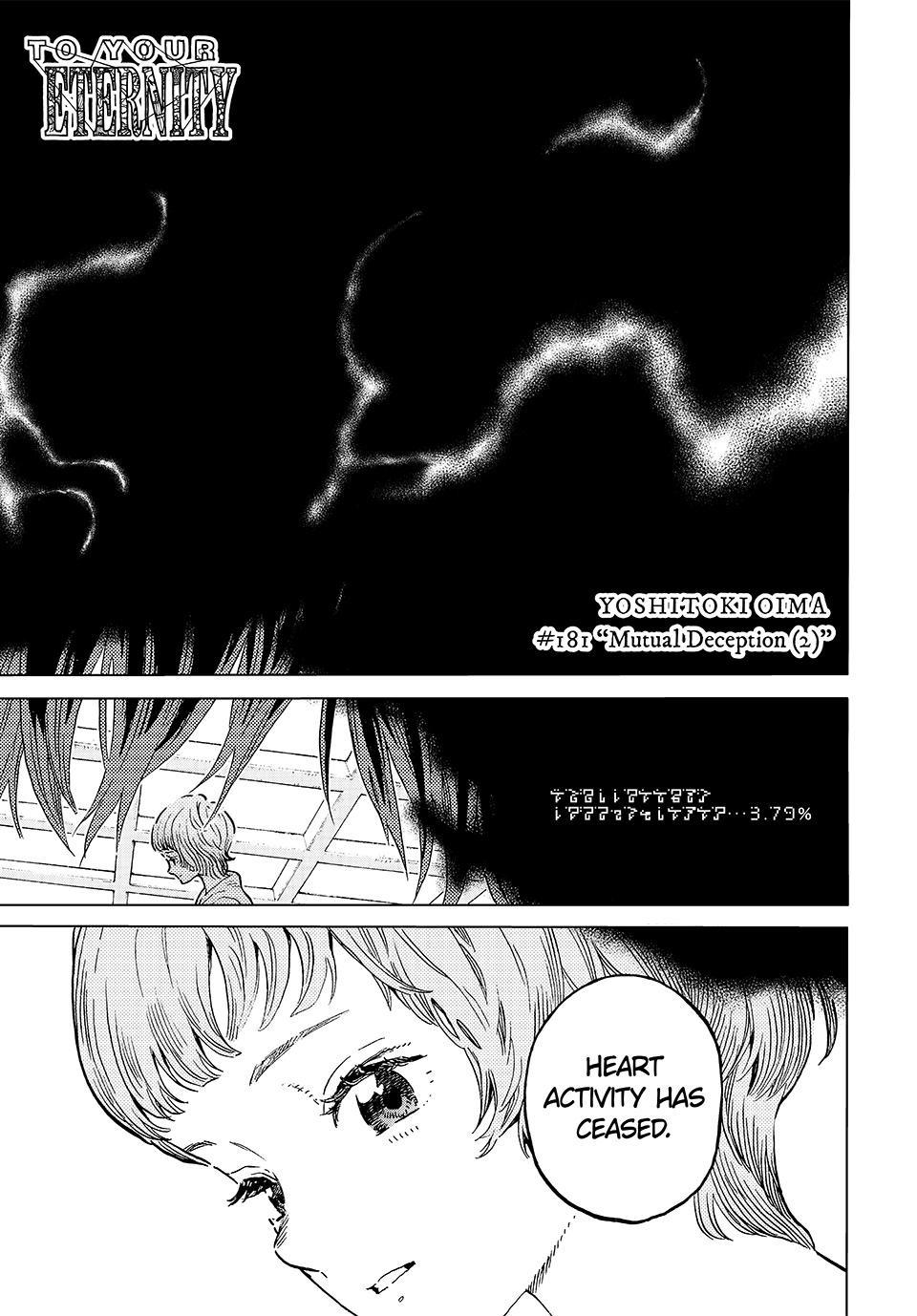 To Your Eternity Chapter 181.2 Page 1