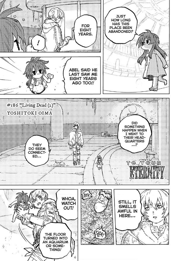 To Your Eternity Chapter 186.2 Page 1