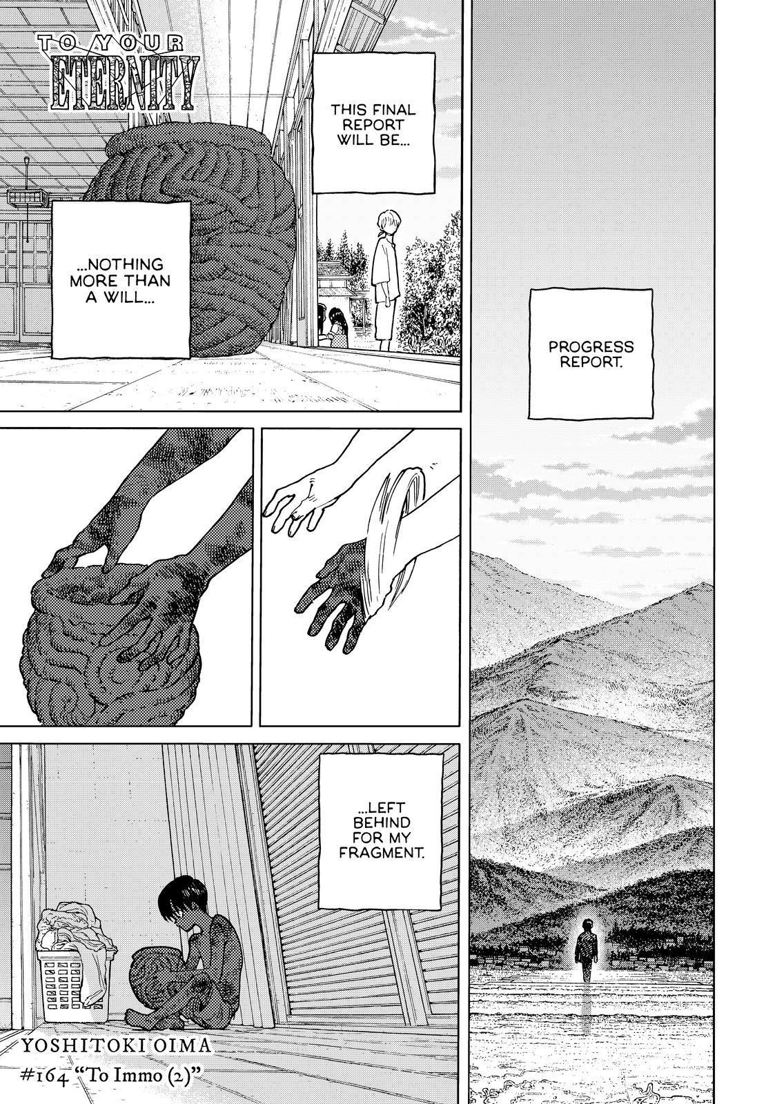 To Your Eternity Chapter 164.2 Page 1