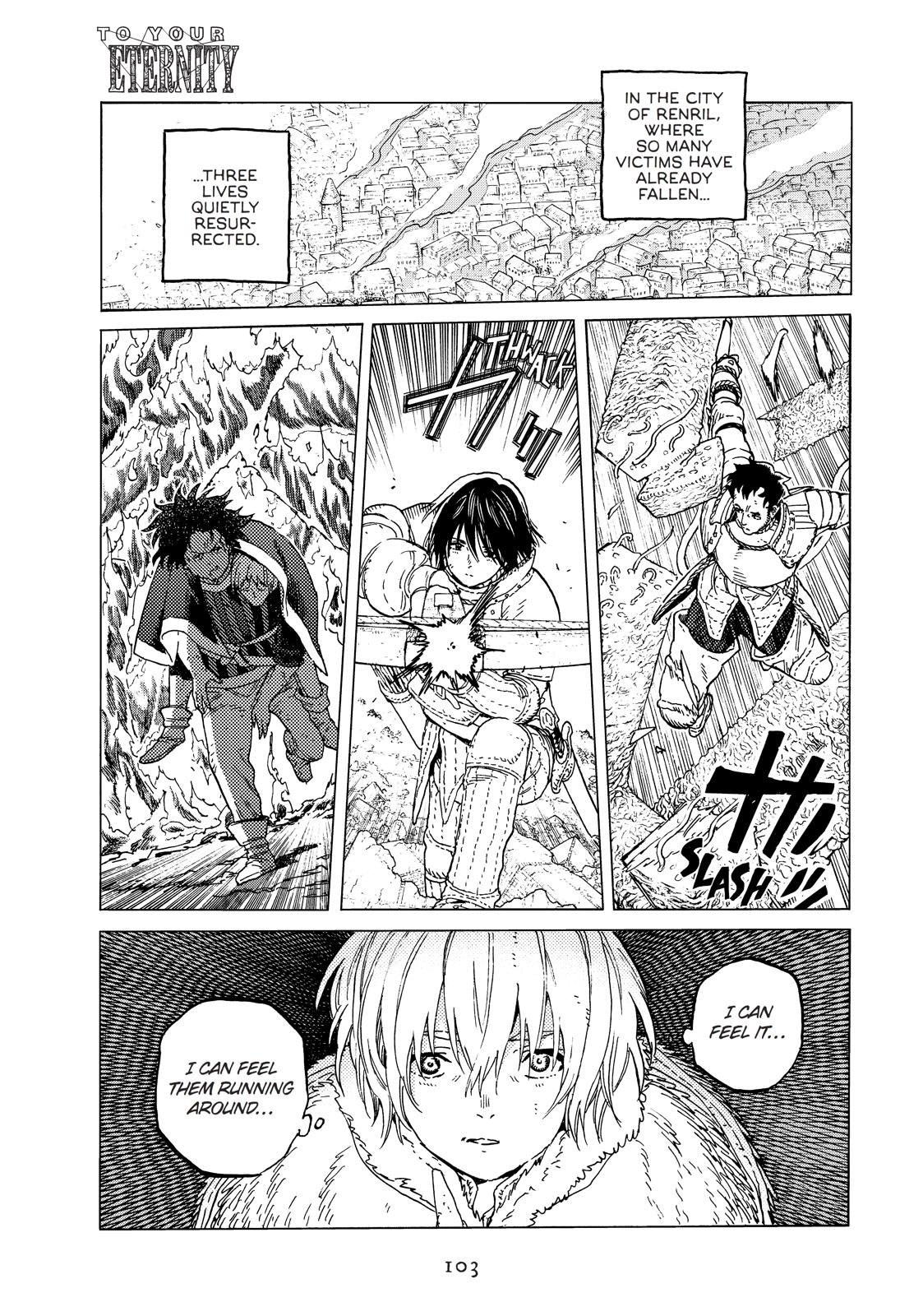 To Your Eternity Chapter 102 Page 1