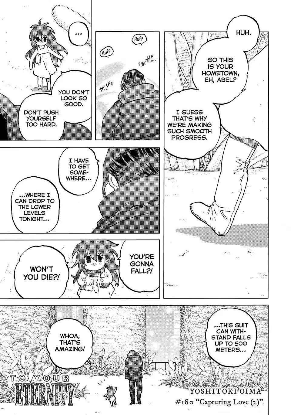 To Your Eternity Chapter 180.2 Page 1