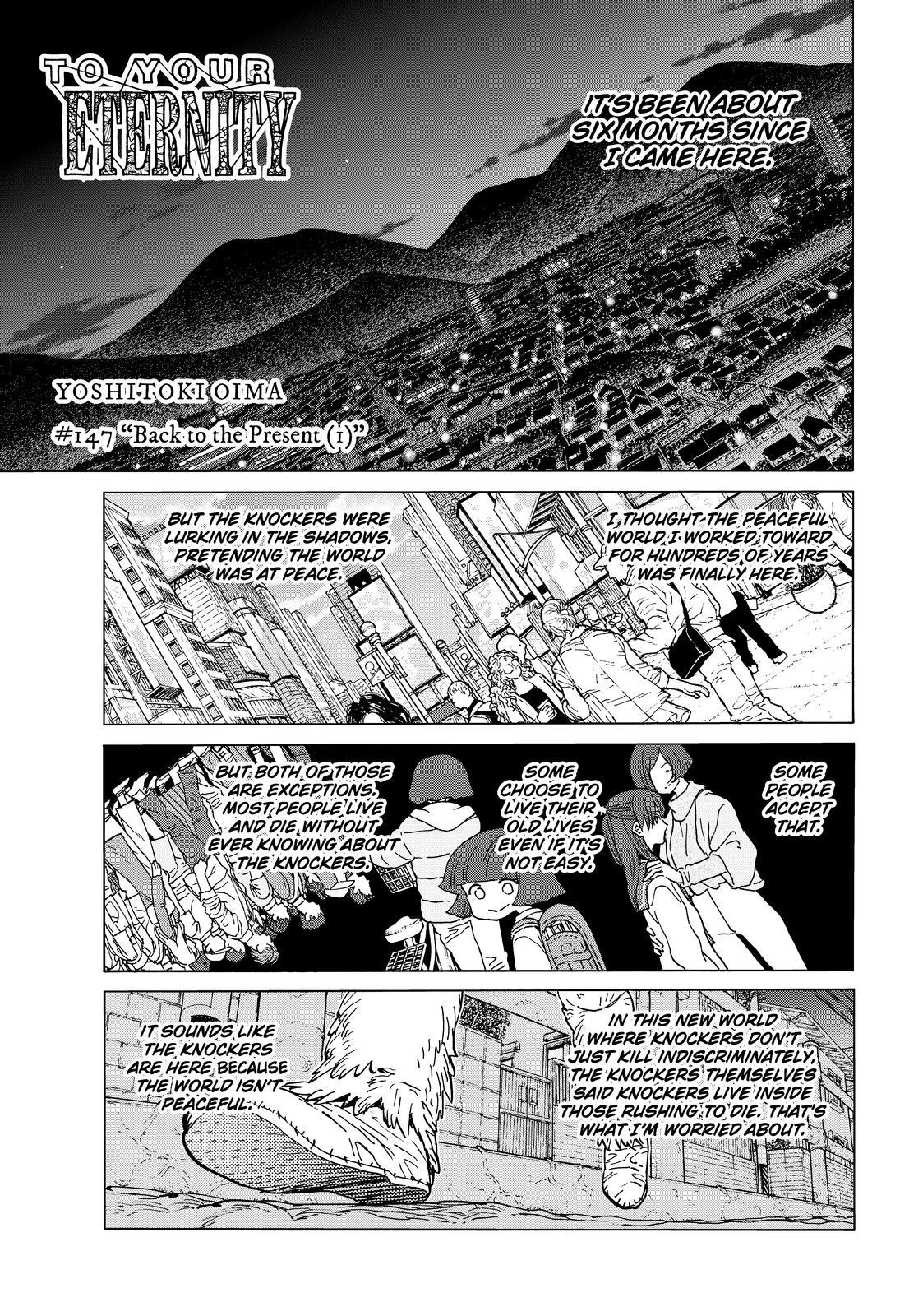 To Your Eternity Chapter 147 Page 1