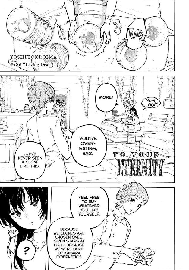 To Your Eternity Chapter 186.4 Page 1