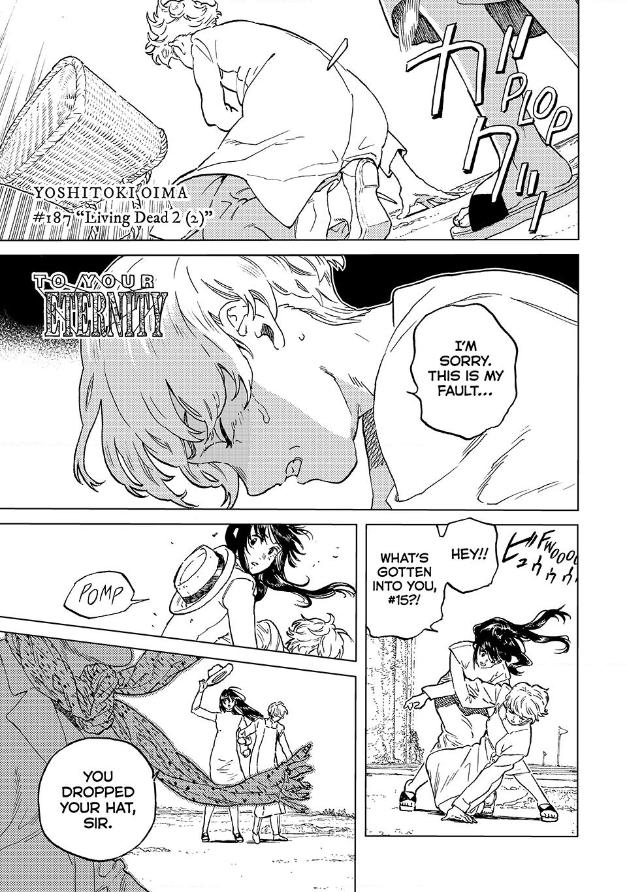 To Your Eternity Chapter 187.2 Page 1