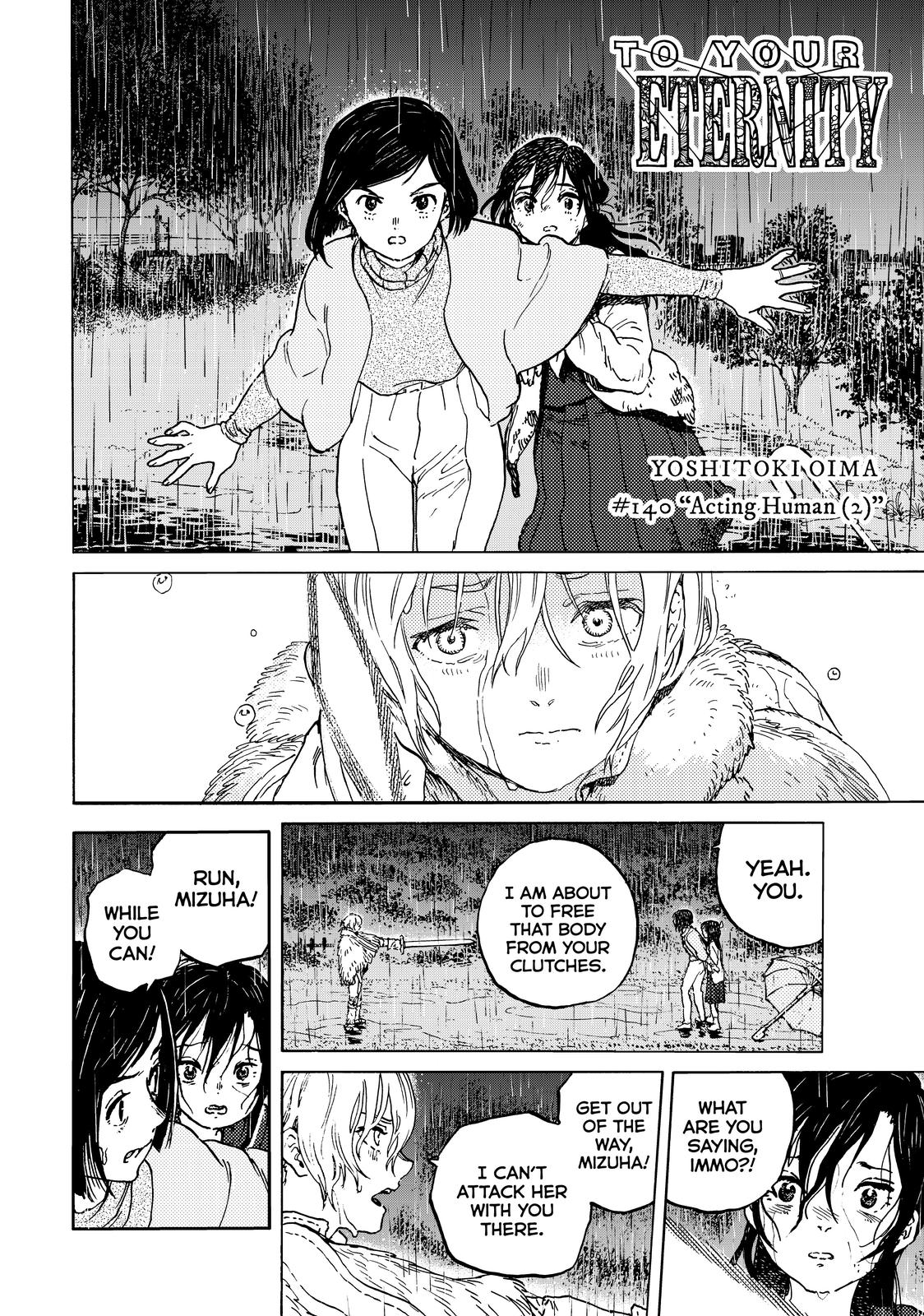To Your Eternity Chapter 140.2 Page 3