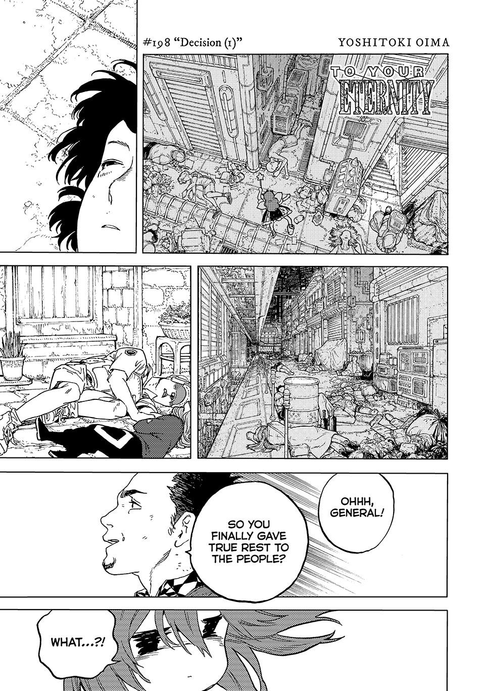 To Your Eternity Chapter 198.1 Page 1