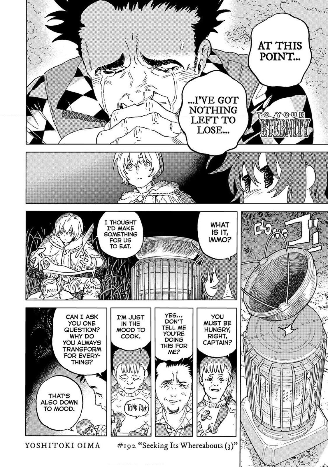 To Your Eternity Chapter 192.3 Page 12