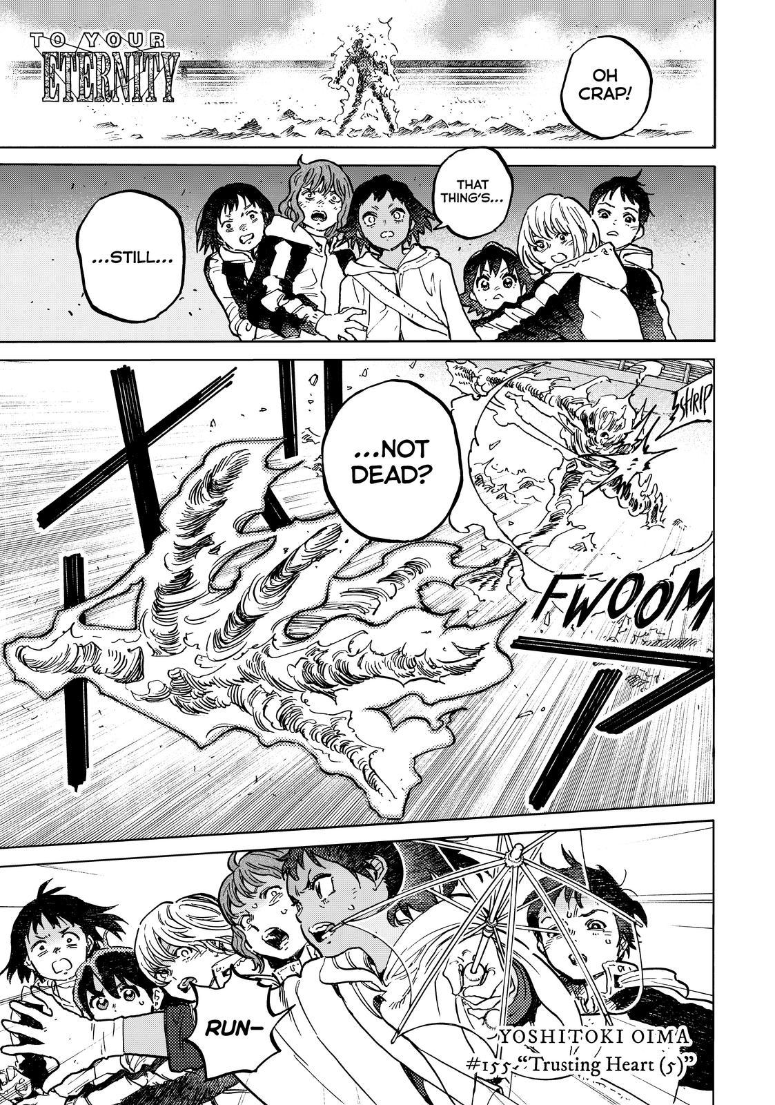 To Your Eternity Chapter 155.8 Page 1