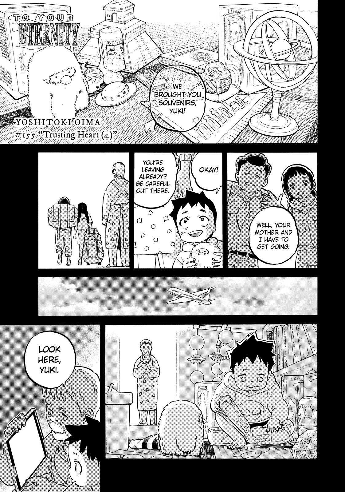 To Your Eternity Chapter 155.7 Page 1