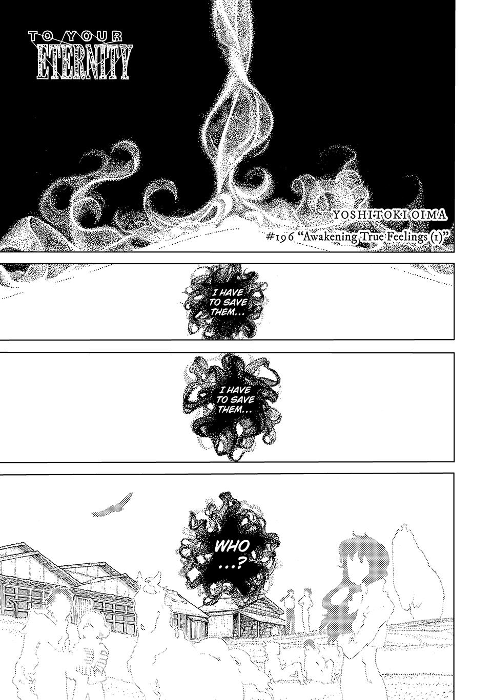 To Your Eternity Chapter 196.1 Page 1