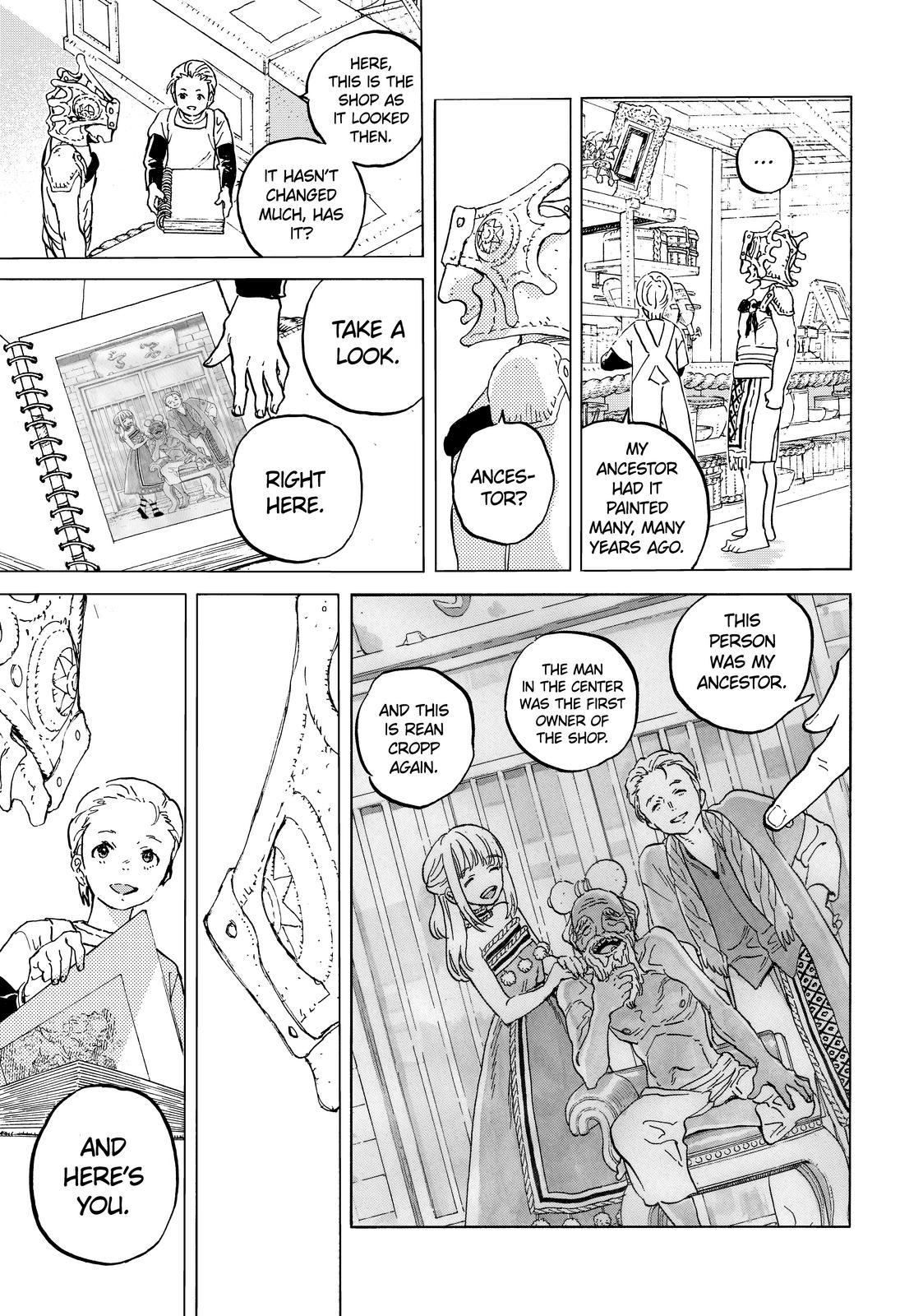 To Your Eternity Chapter 148.5 Page 7