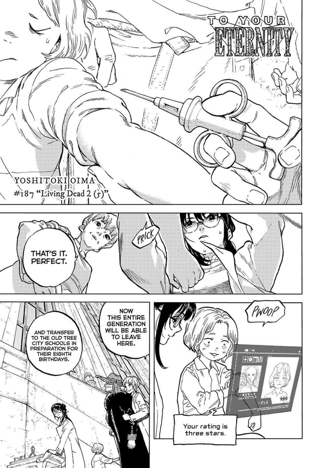 To Your Eternity Chapter 187.5 Page 1