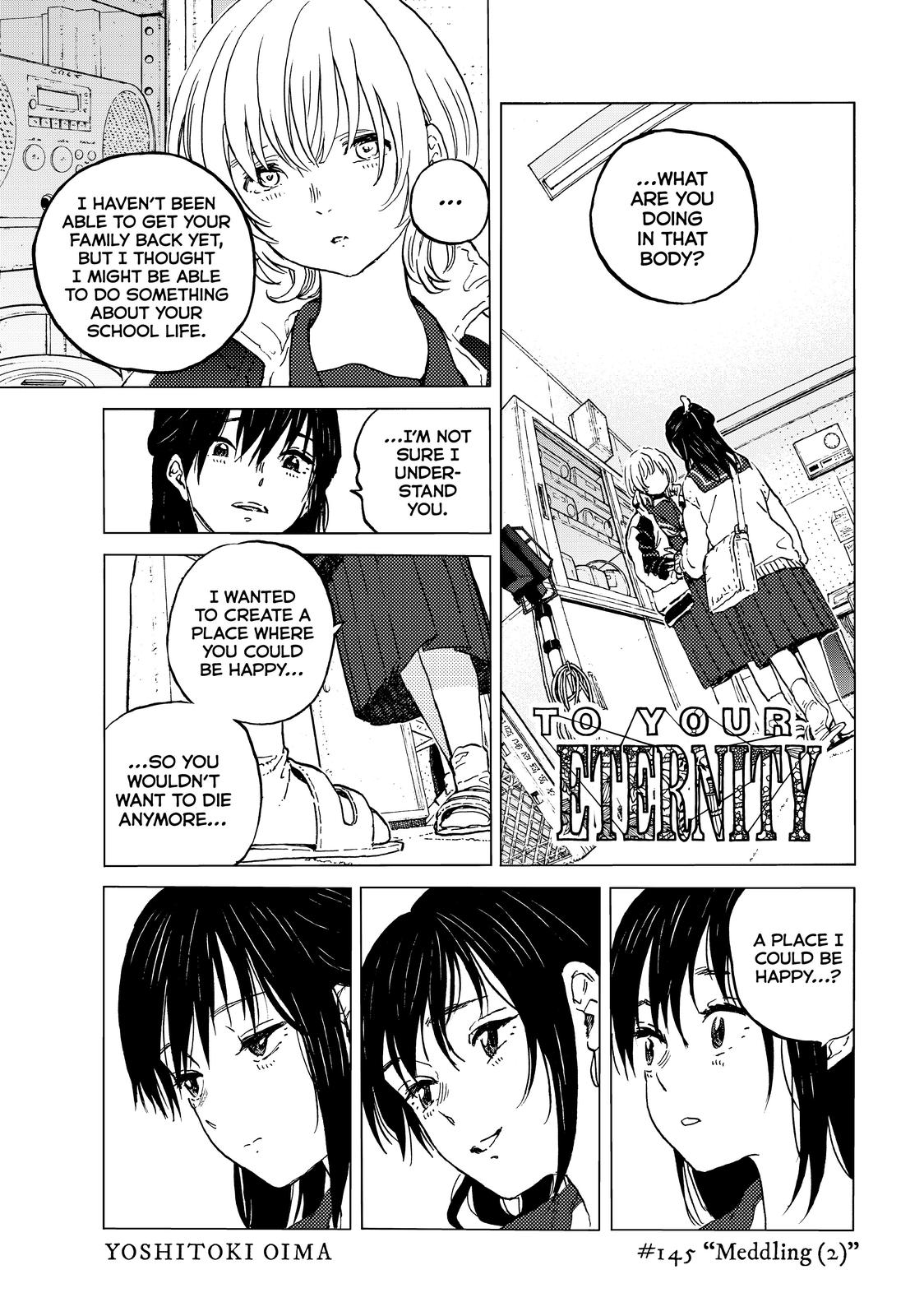To Your Eternity Chapter 145.2 Page 2